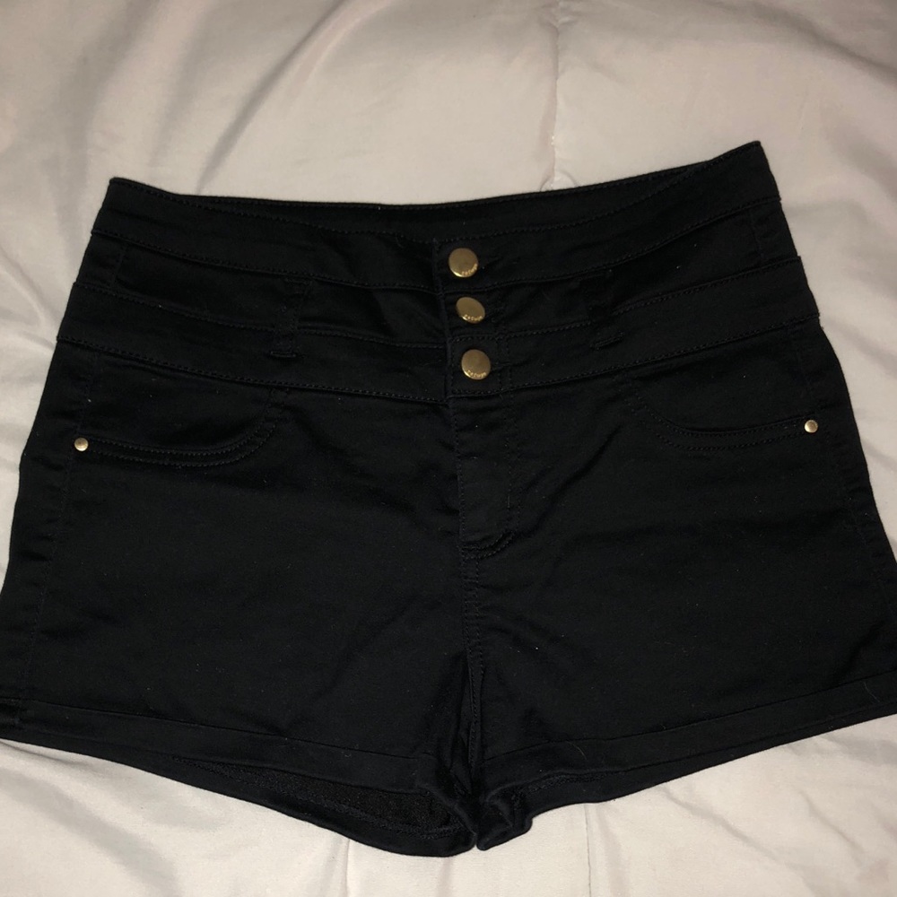High waisted shorts